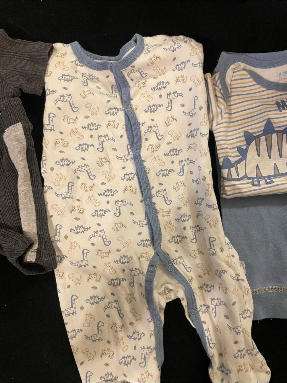 3-6 month little lad and duck duck goose outfits